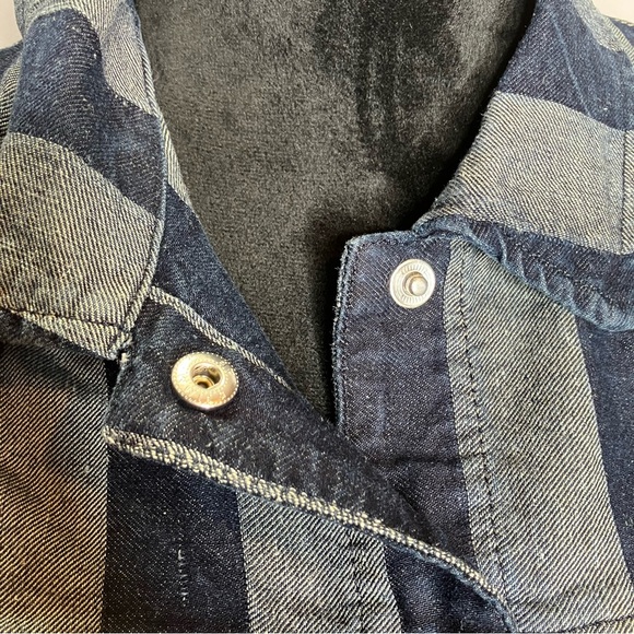 7 For All Mankind x Marques Almeida Cropped Fitted Denim Jacket NWT - Picture 11 of 16